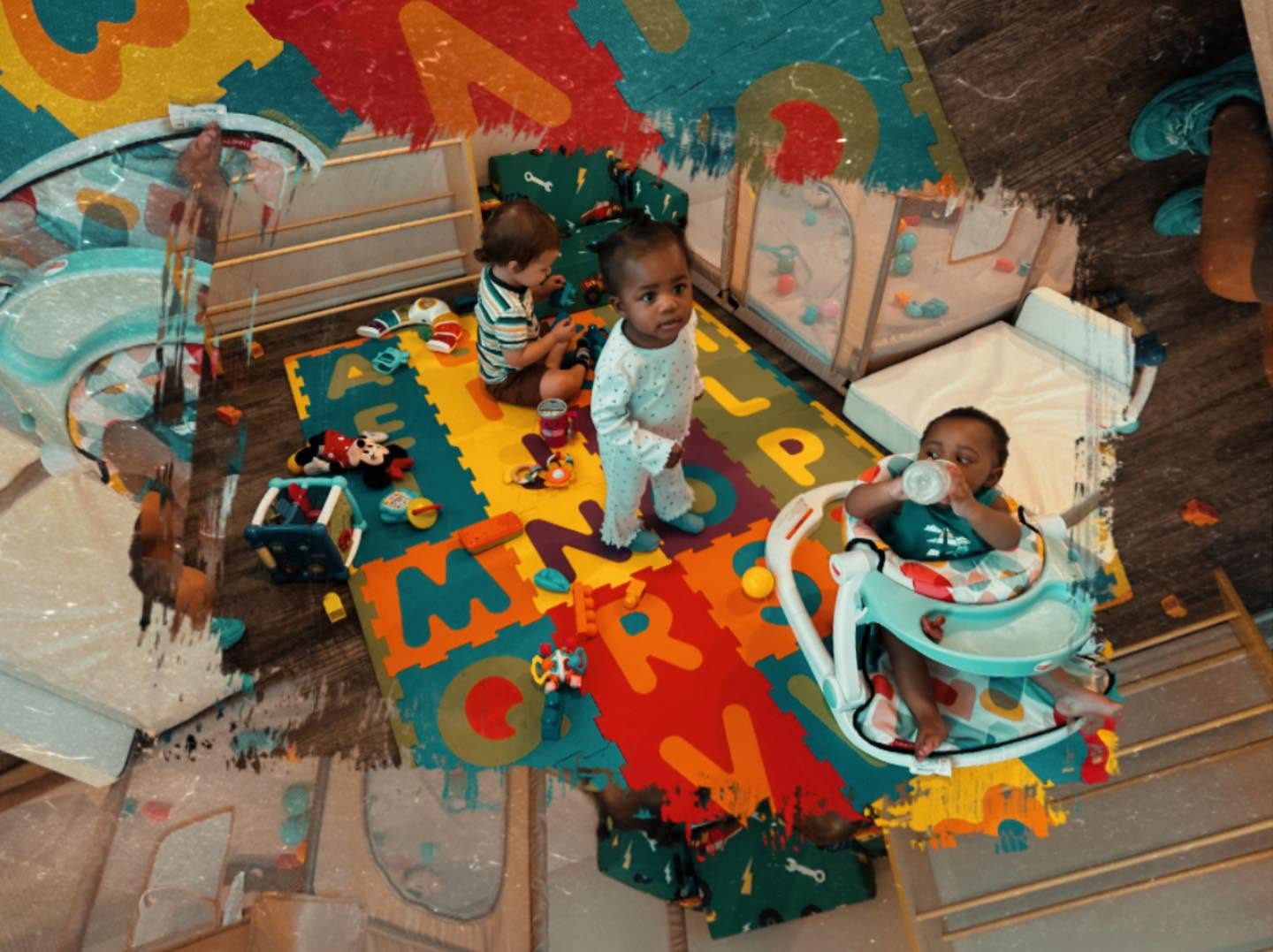 Children playing together