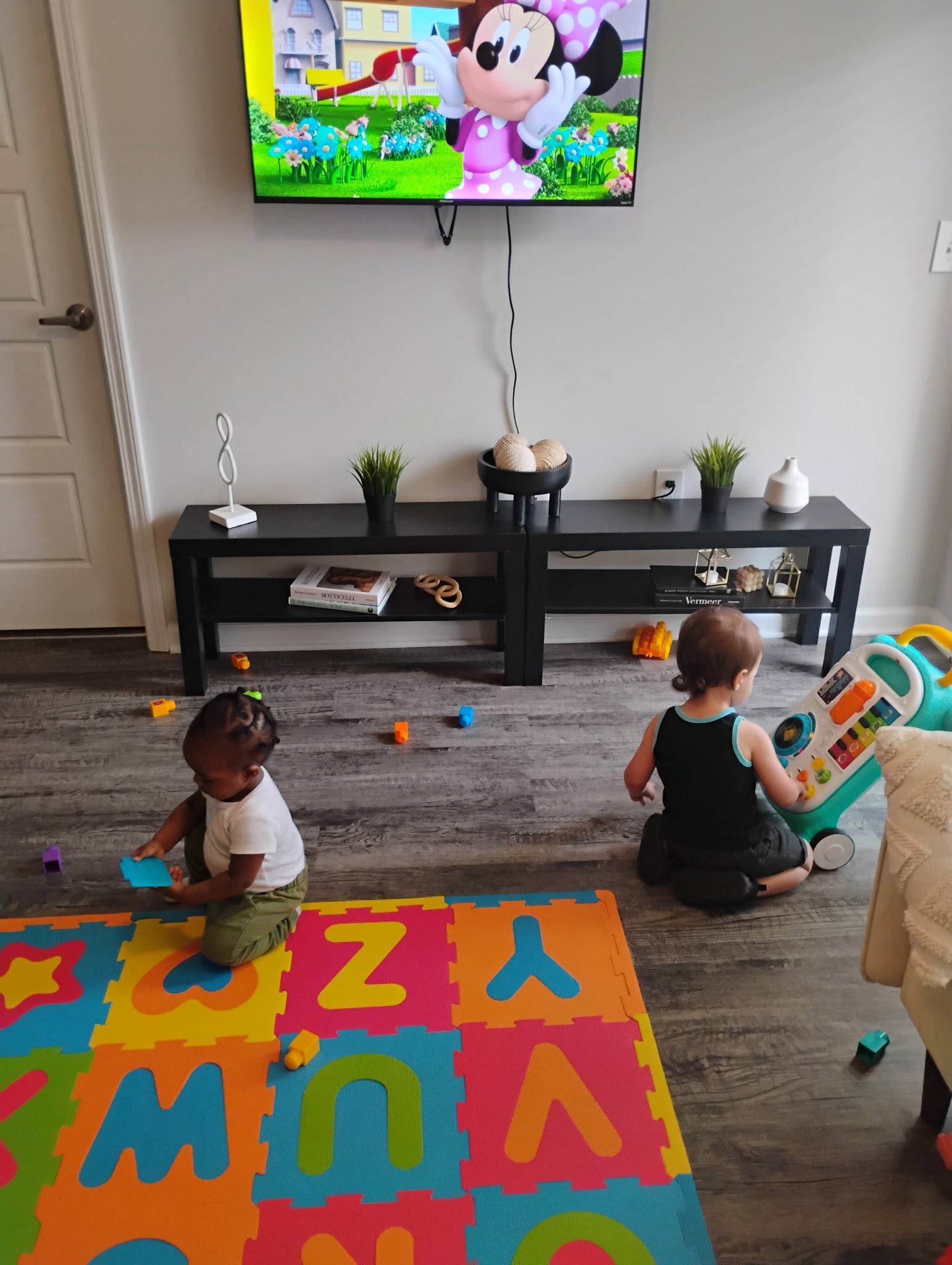 Kids in learning activity